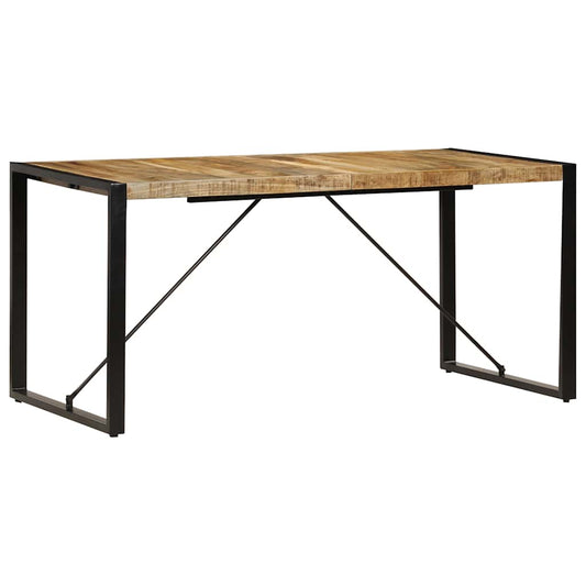 vidaXL Τραπεζαρία 160 x 80 x 75 εκ. από Μασίφ Ξύλο Μάνγκο