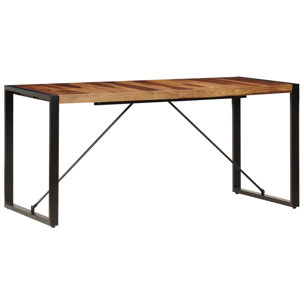 vidaXL Τραπεζαρία 160 x 80 x 75 εκ. από Μασίφ Ξύλο Ακακίας