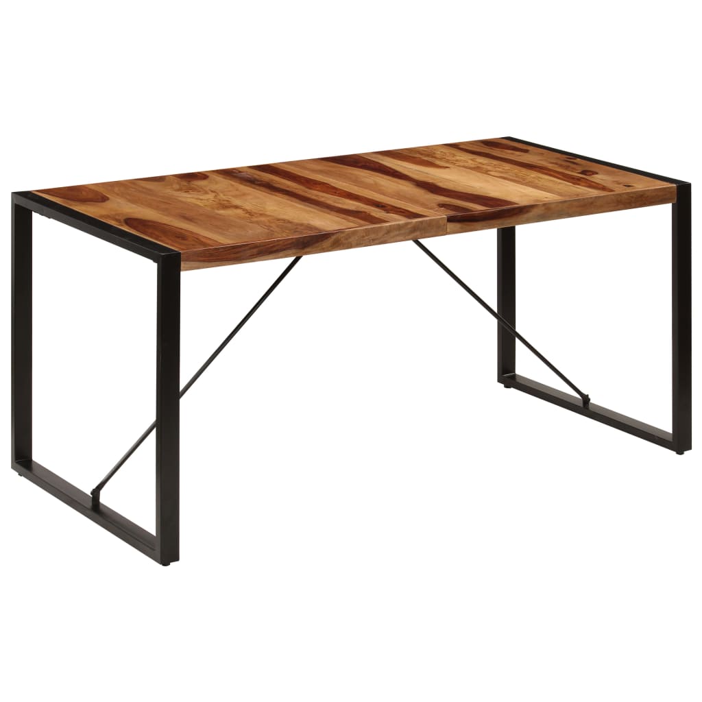 vidaXL Τραπεζαρία 160 x 80 x 75 εκ. από Μασίφ Ξύλο Ακακίας