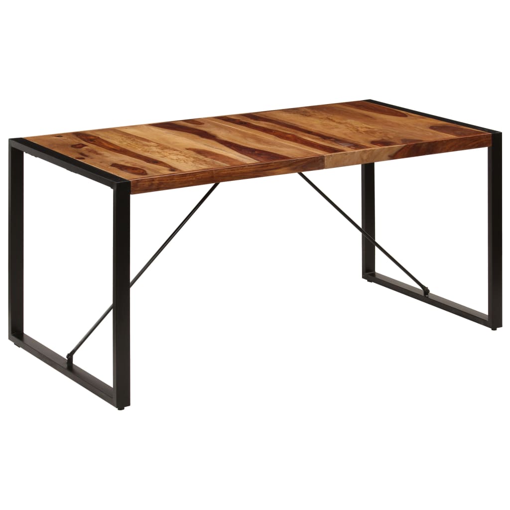 vidaXL Τραπεζαρία 160 x 80 x 75 εκ. από Μασίφ Ξύλο Ακακίας