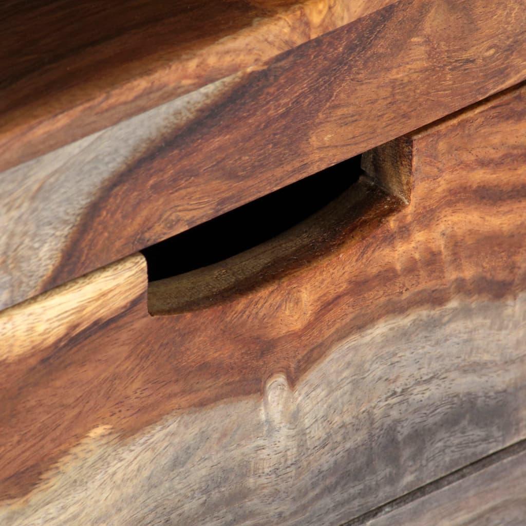 vidaXL Έπιπλο Τηλεόρασης 130 x 30 x 40 εκ. από Μασίφ Ξύλο Ακακίας