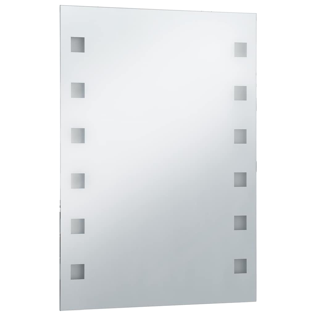 vidaXL Καθρέφτης Μπάνιου Τοίχου με LED 60 x 80 εκ.