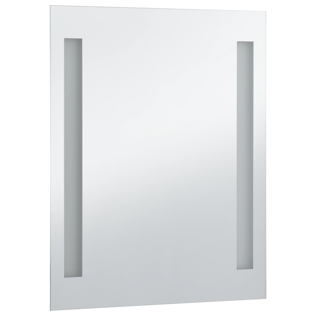 vidaXL Καθρέφτης Μπάνιου Τοίχου με LED 60 x 80 εκ.