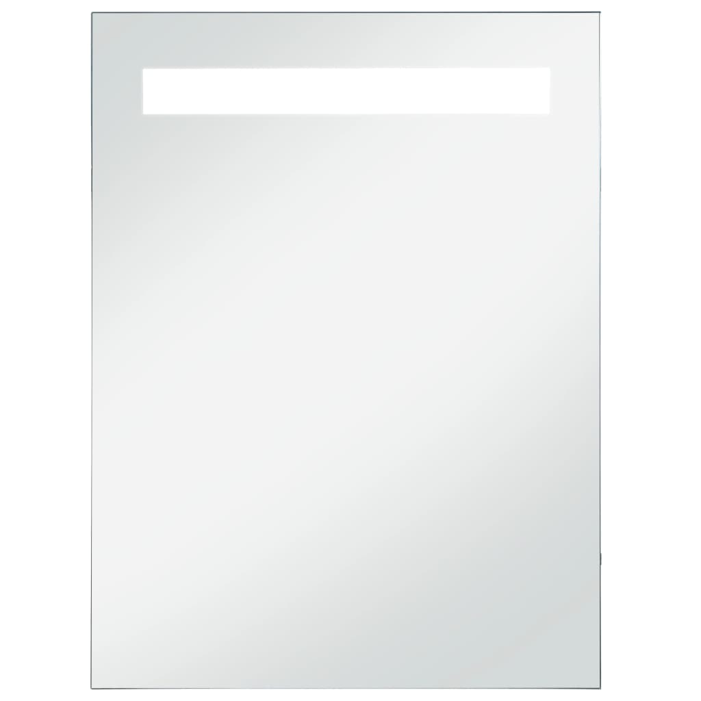vidaXL Καθρέφτης Μπάνιου Τοίχου με LED 60 x 80 εκ.