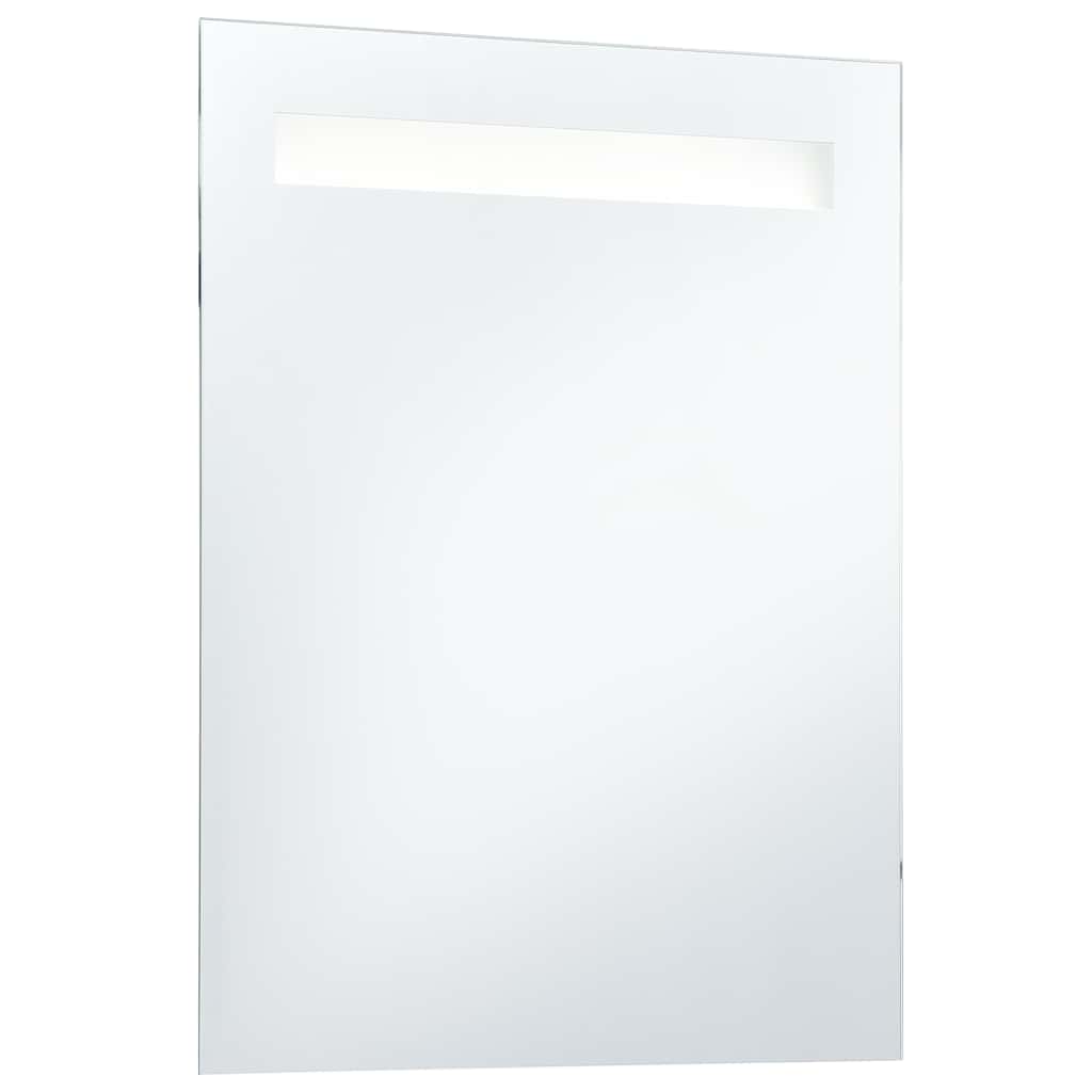 vidaXL Καθρέφτης Μπάνιου Τοίχου με LED 60 x 80 εκ.