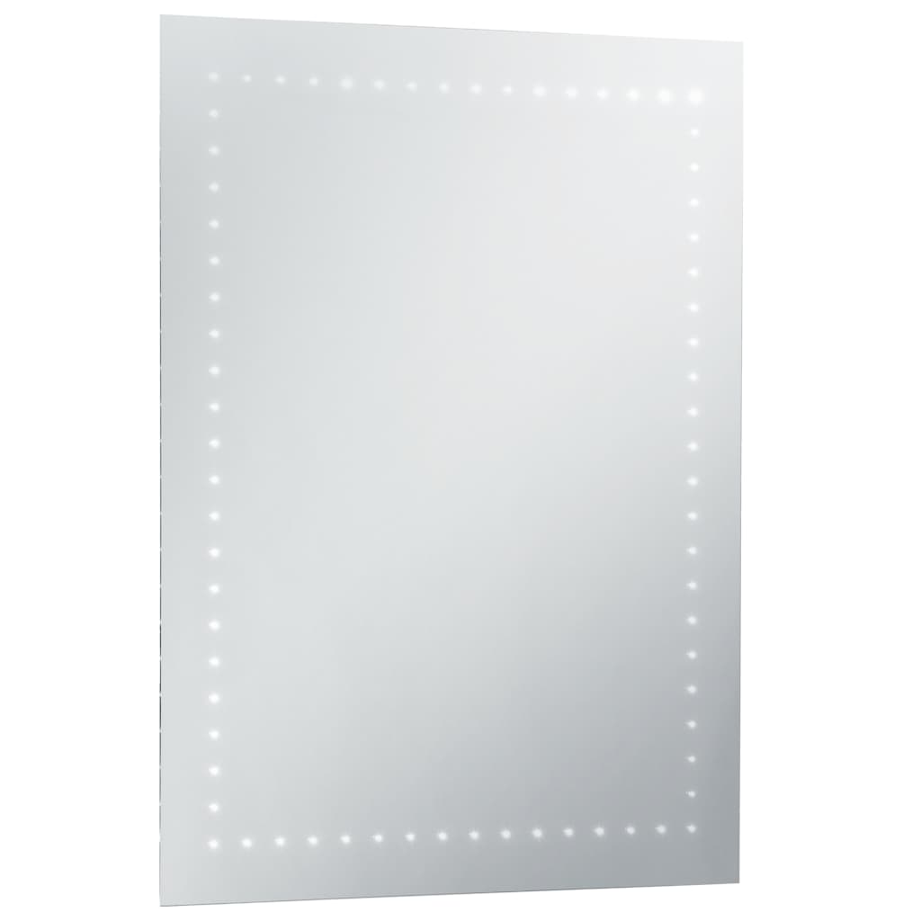 vidaXL Καθρέφτης Μπάνιου Τοίχου με LED 60 x 80 εκ.