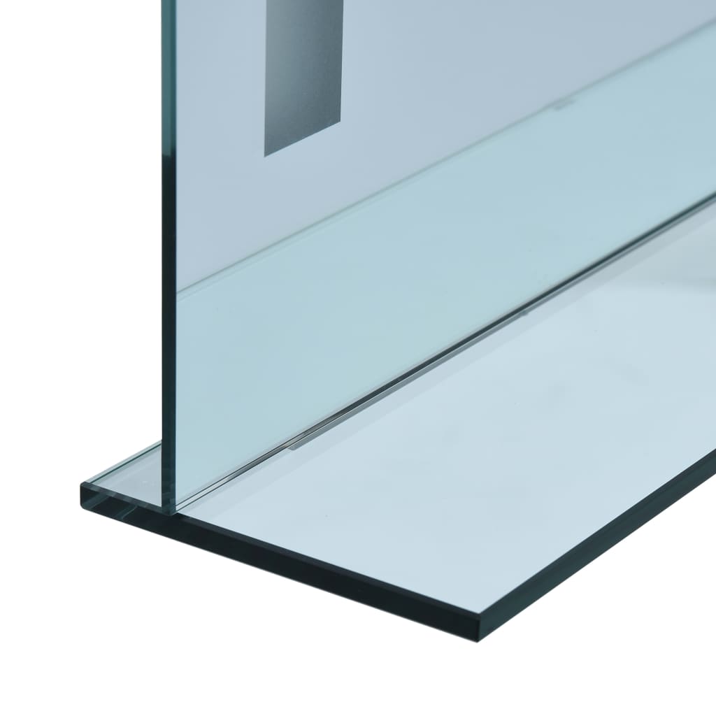 vidaXL Καθρέφτης Μπάνιου Τοίχου με LED και Ράφι 60 x 100 εκ.