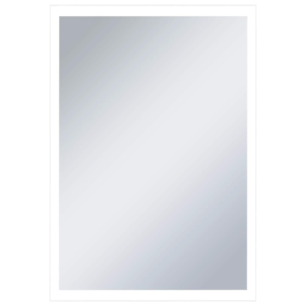 vidaXL Καθρέφτης Μπάνιου Τοίχου με LED 60 x 80 εκ.
