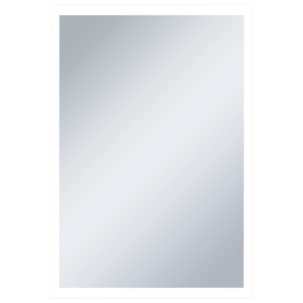 vidaXL Καθρέφτης Μπάνιου Τοίχου με LED 60 x 100 εκ.