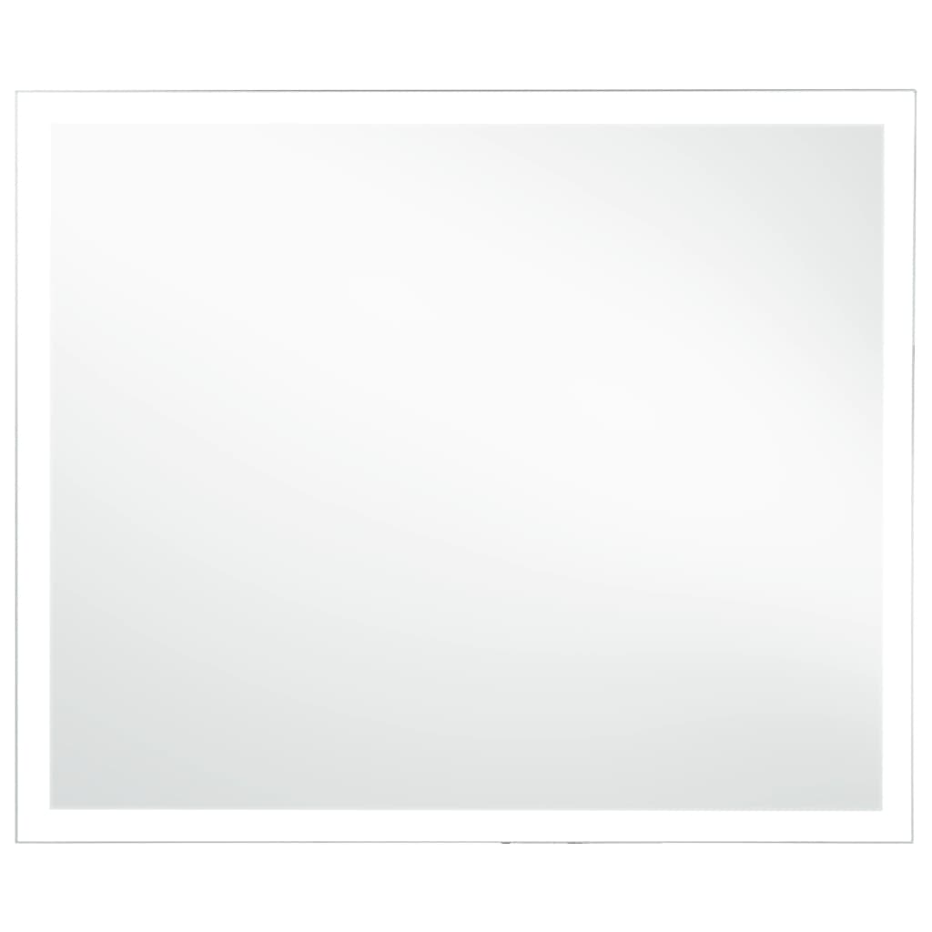 vidaXL Καθρέφτης Μπάνιου Τοίχου με LED 80 x 60 εκ.
