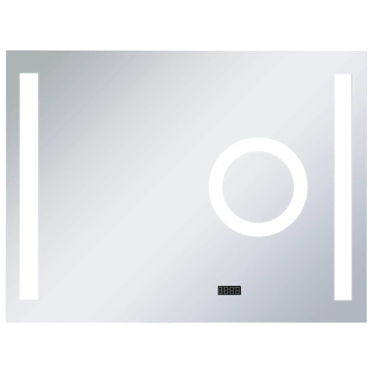 vidaXL Καθρέφτης Μπάνιου Τοίχου με LED/Αισθητήρα Κίνησης 80 x 60 εκ.