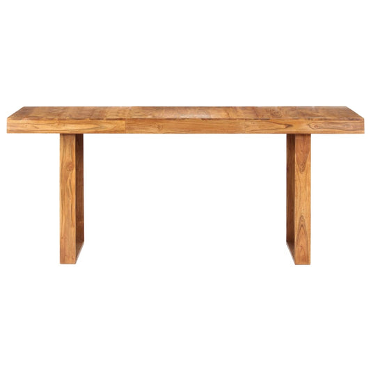 vidaXL Τραπεζαρία 180 x 90 x 75 εκ. από Μασίφ Ξύλο Ακακίας