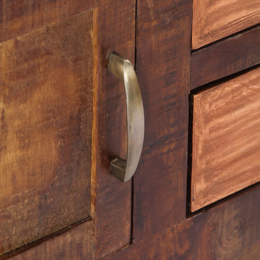 vidaXL Κονσόλα 118 x 30 x 75 εκ. από Μασίφ Ξύλο Μάνγκο