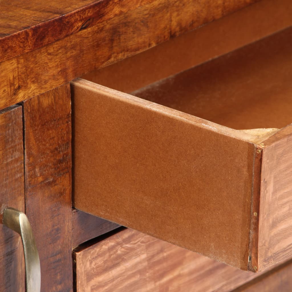 vidaXL Κονσόλα 118 x 30 x 75 εκ. από Μασίφ Ξύλο Μάνγκο