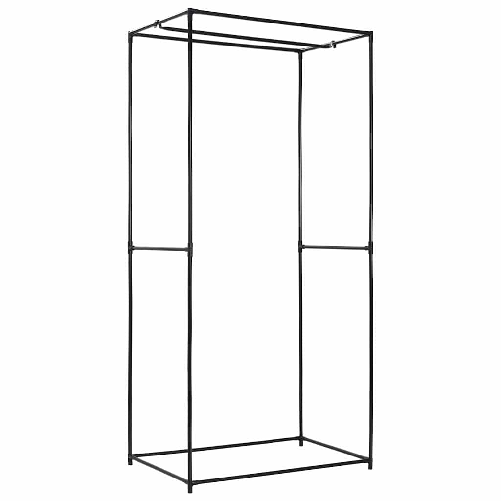 vidaXL Ντουλάπα Κρεμ 75x50x160 εκ.