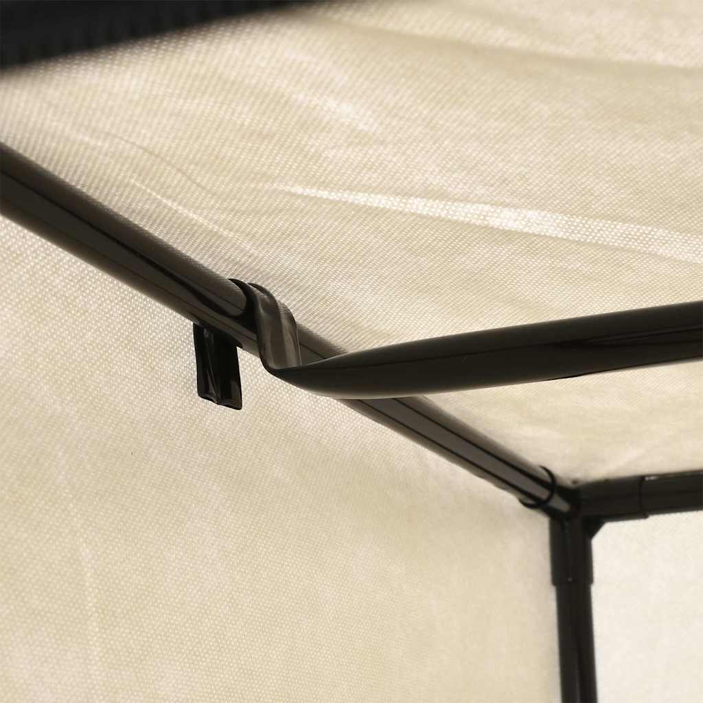 vidaXL Ντουλάπα Κρεμ 75x50x160 εκ.