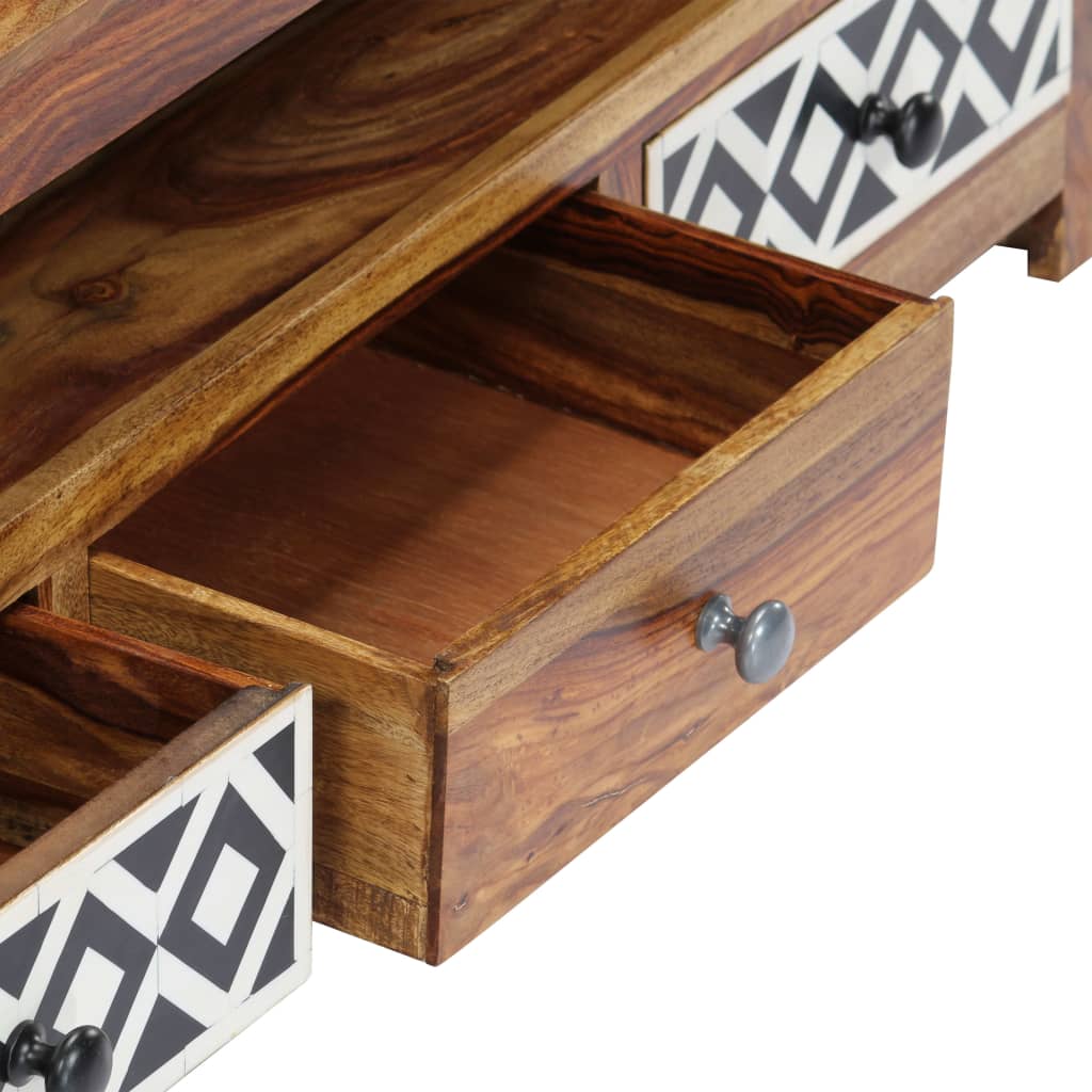 vidaXL Έπιπλο Τηλεόρασης 120 x 30 x 40 εκ. από Μασίφ Ξύλο Ακακίας