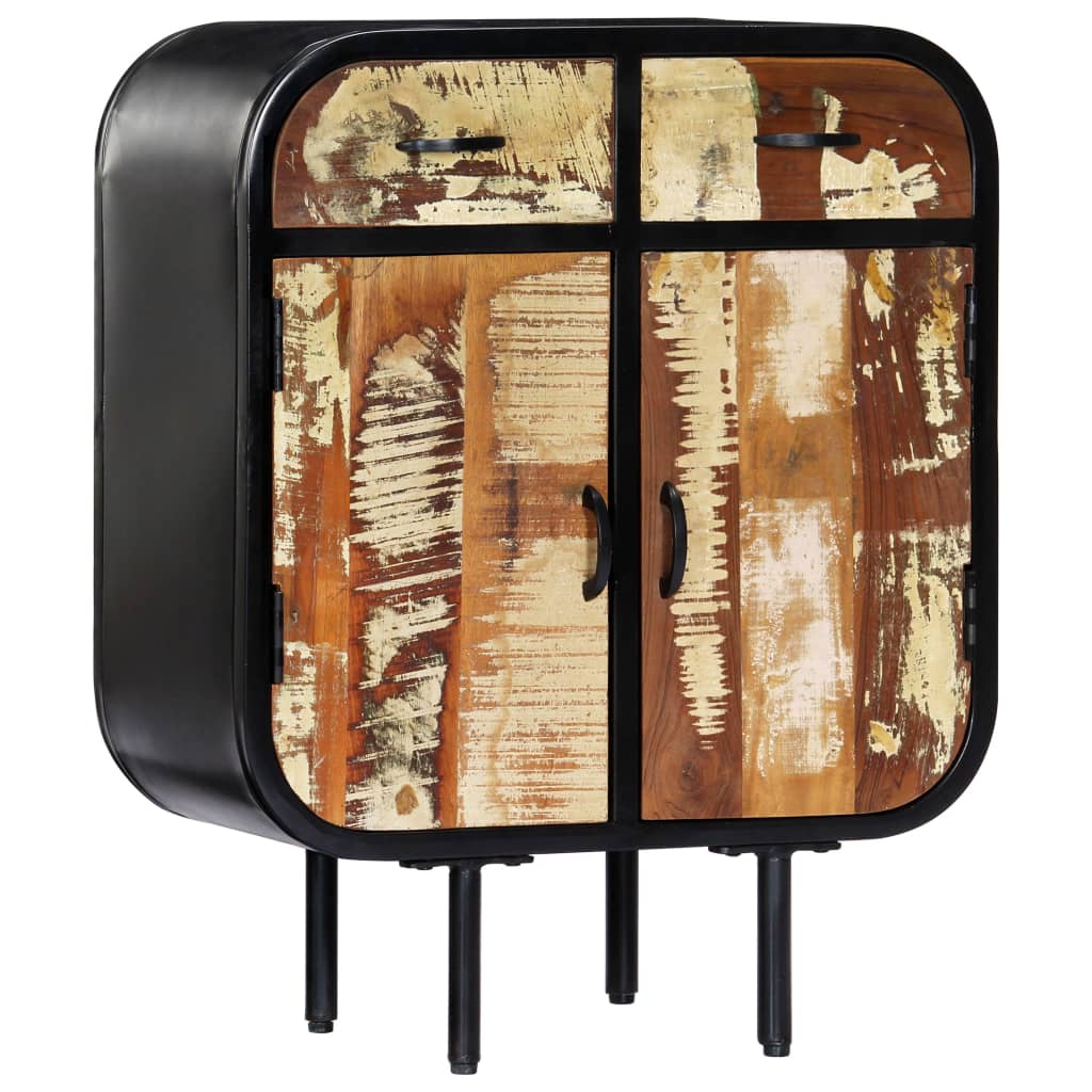 vidaXL Μπουφές Ψηλός 60 x 30 x 75 εκ. από Μασίφ Ανακυκλωμένο Ξύλο