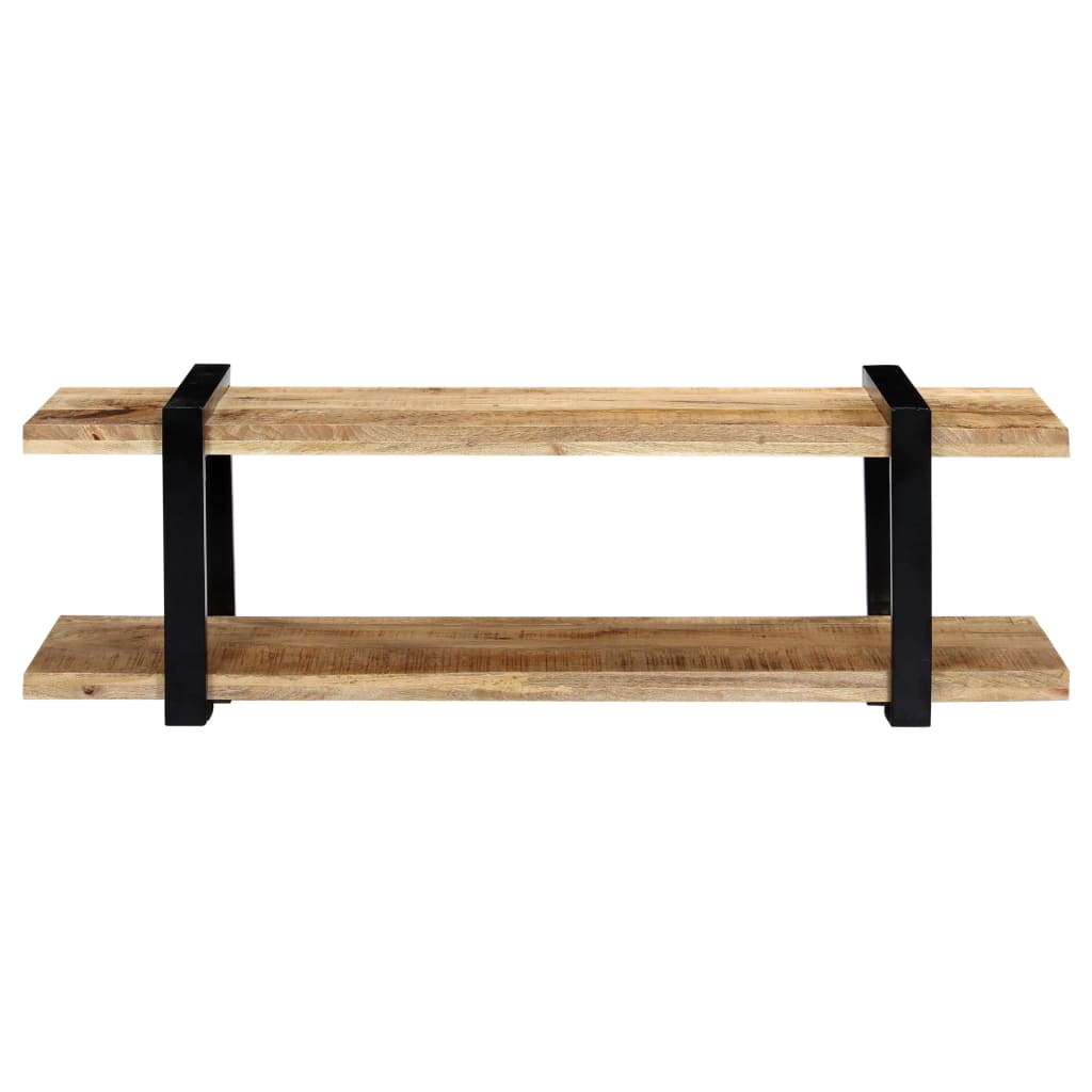 vidaXL Έπιπλο Τηλεόρασης 130 x 40 x 40 εκ. από Μασίφ Ξύλο Μάνγκο
