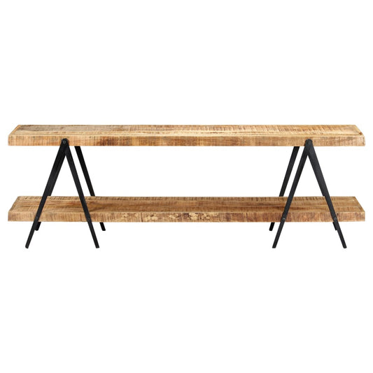 vidaXL Έπιπλο Τηλεόρασης 160 x 40 x 50 εκ. από Μασίφ Ξύλο Μάνγκο