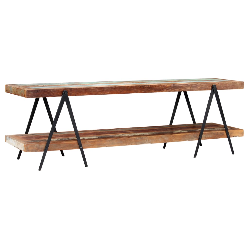 vidaXL Έπιπλο Τηλεόρασης 160 x 40 x 50 εκ. από Μασίφ Ανακυκλωμένο Ξύλο