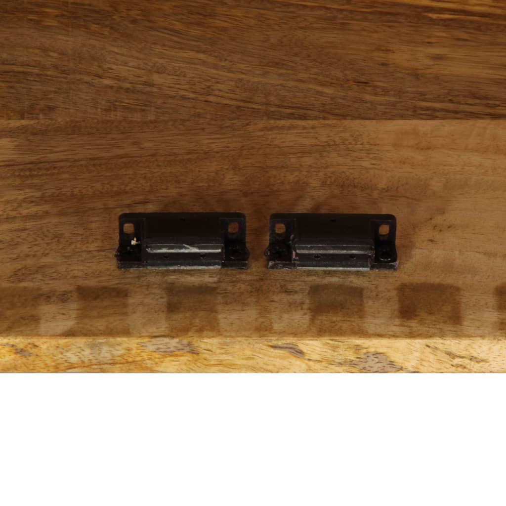 vidaXL Έπιπλο Τηλεόρασης 90 x 30 x 40 εκ. από Μασίφ Ξύλο Μάνγκο