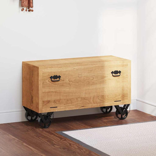 vidaXL Παπουτσοθήκη 86 x 35 x 55 εκ. από Μασίφ Ξύλο Μάνγκο