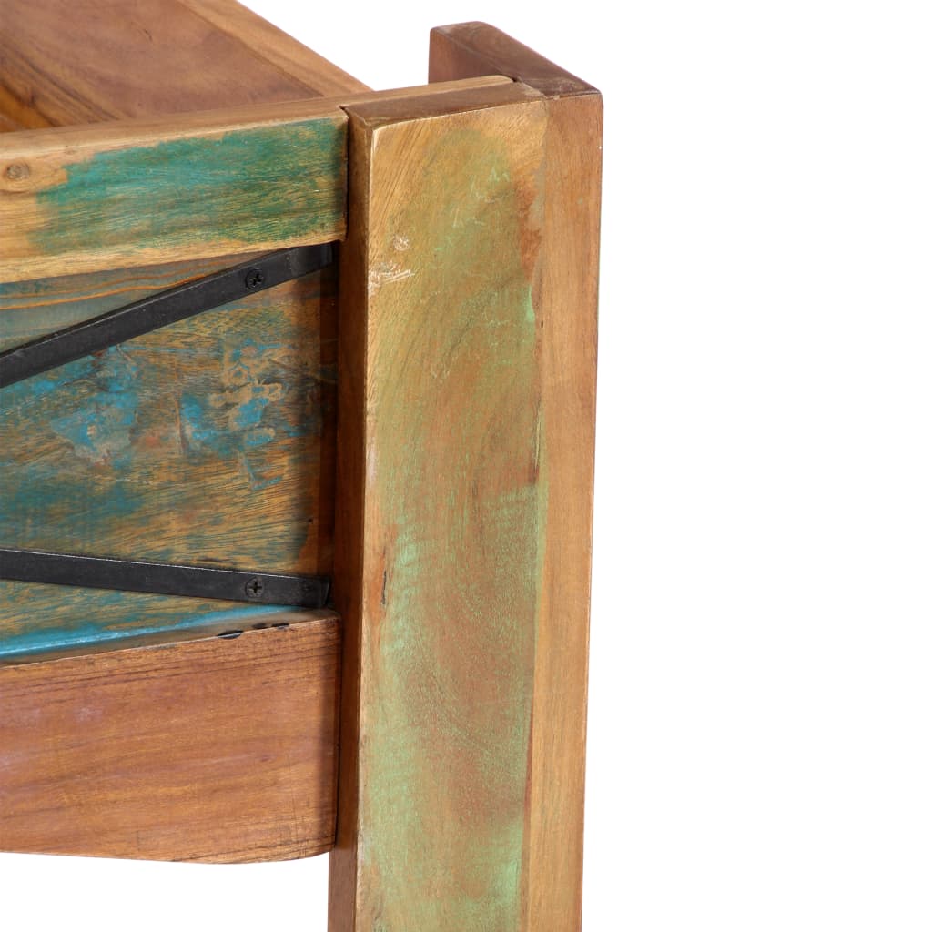 vidaXL Πλαίσιο Κρεβατιού 140 x 200 εκ. από Μασίφ Ανακυκλωμένο Ξύλο