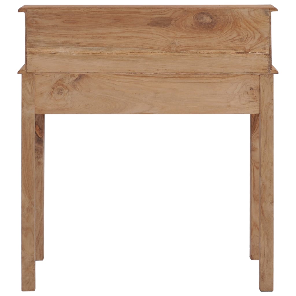 vidaXL Γραφείο 90 x 50 x 100 εκ. από Μασίφ Ξύλο Teak