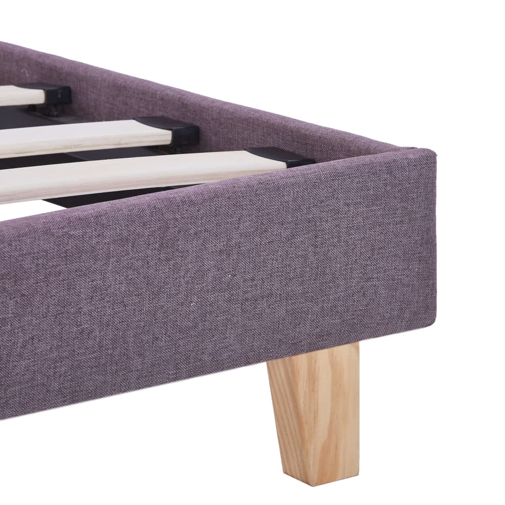 vidaXL Πλαίσιο Κρεβατιού Χρώμα Taupe 180 x 200 εκ. Υφασμάτινο