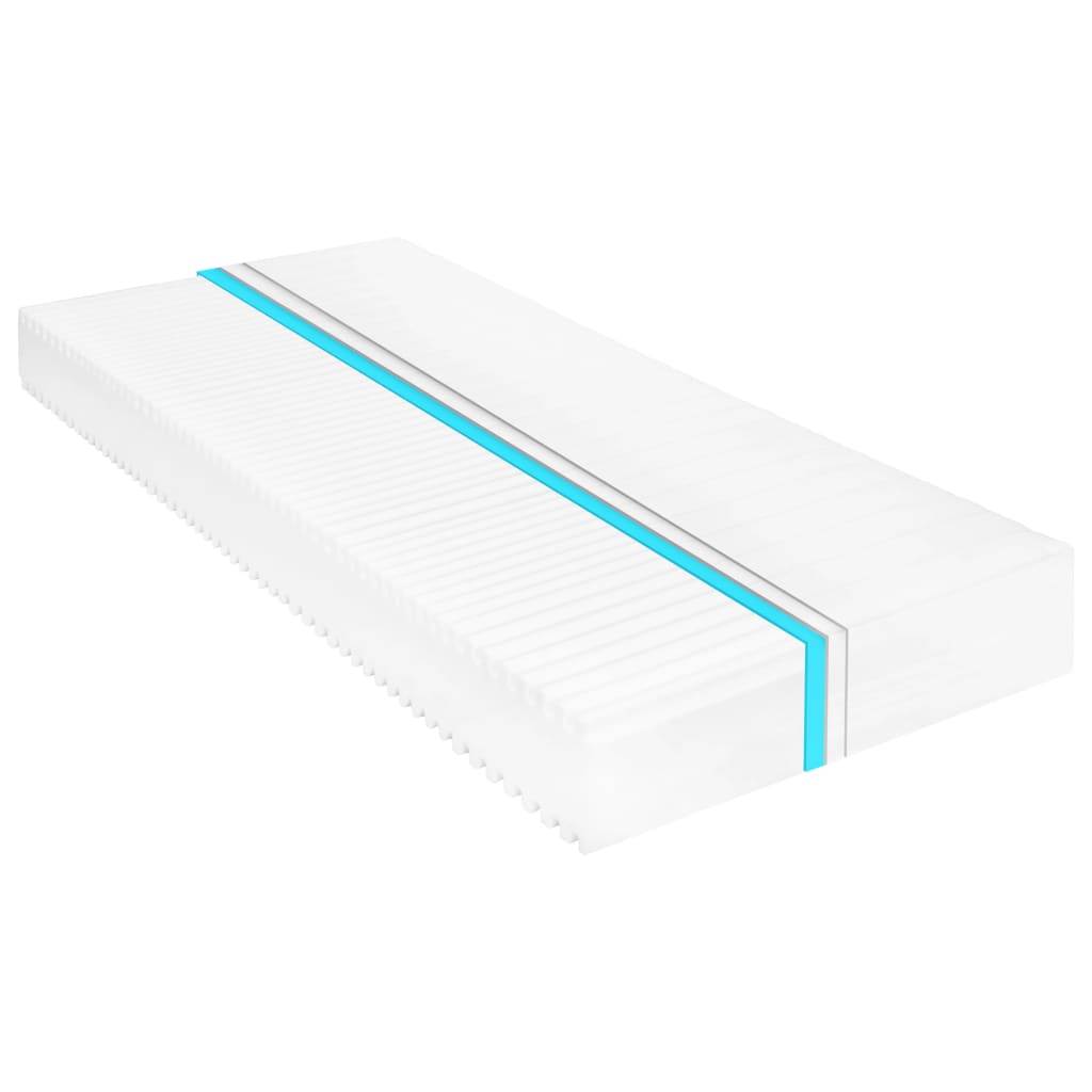 vidaXL Στρώμα με 7 Ζώνες 100x200 εκ./16 εκ. Αφρός Πολυουρεθάνης H2 H3