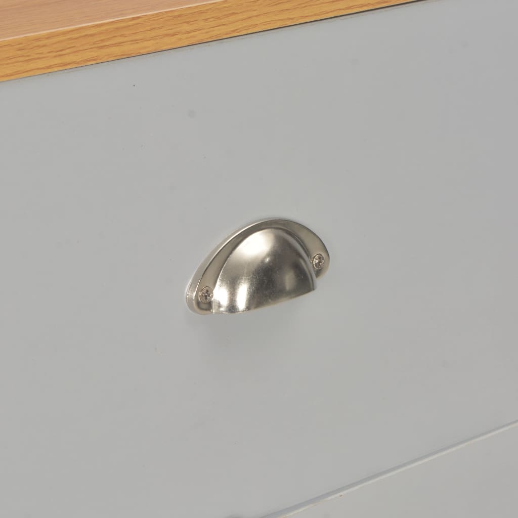 vidaXL Μπουφές Γκρι 112 x 35 x 81 εκ.