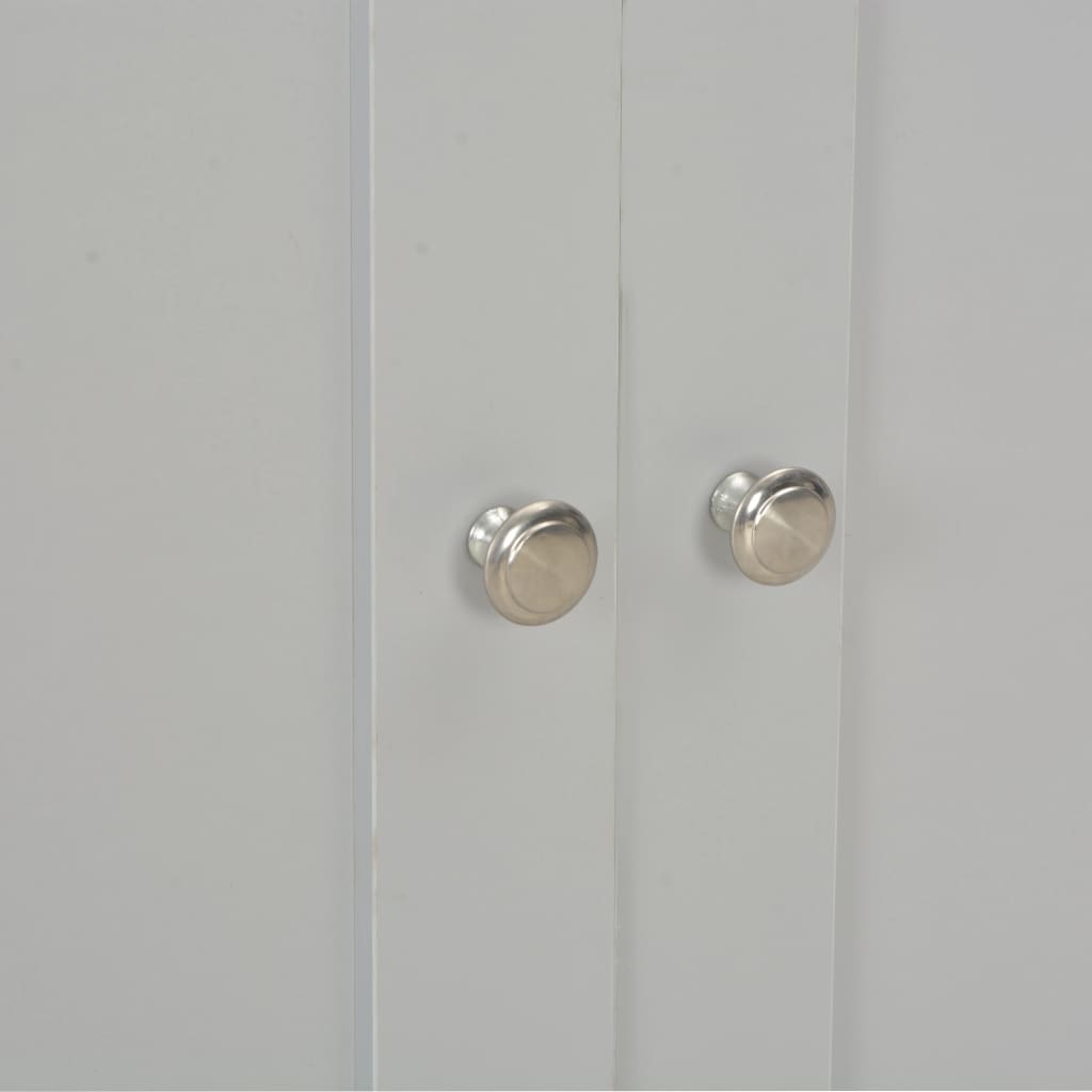 vidaXL Μπουφές Γκρι 112 x 35 x 81 εκ.