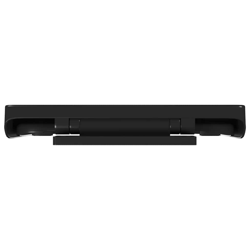vidaXL Κάλυμμα Λεκάνης με Soft Close & Quick Release Μαύρο