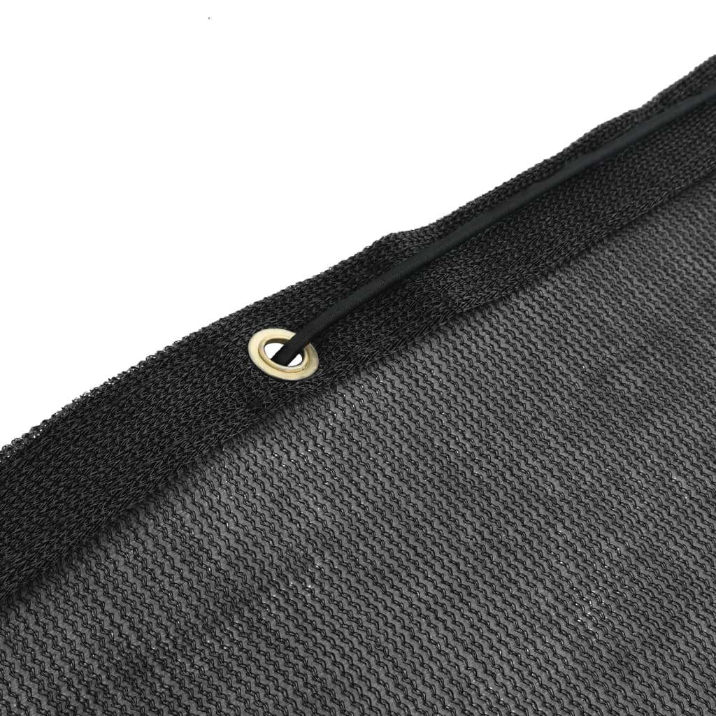 vidaXL Δίχτυ για Τρέιλερ Μαύρο 2,5 x 4,5 μ. από HDPE