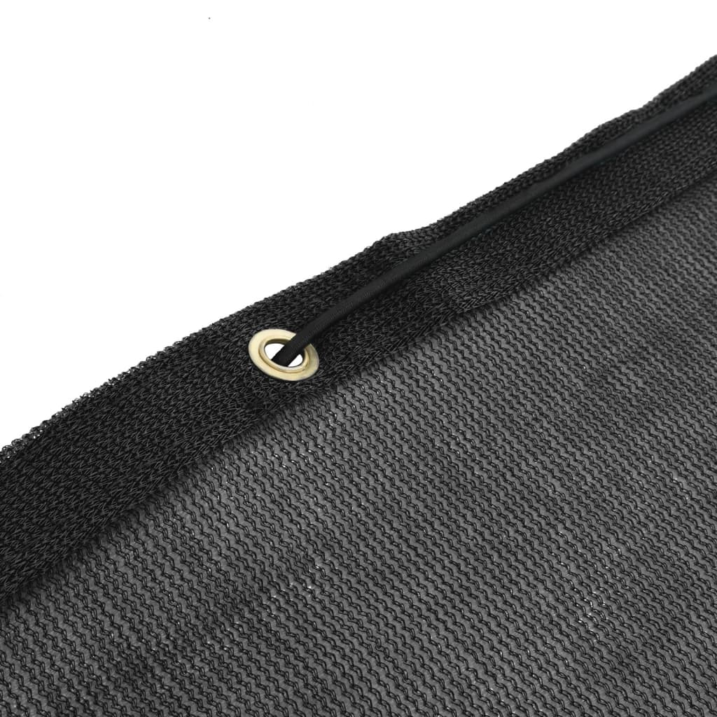 vidaXL Δίχτυ Συγκράτησης Φορτίου Μαύρο 4 x 8 μ. από HDPE