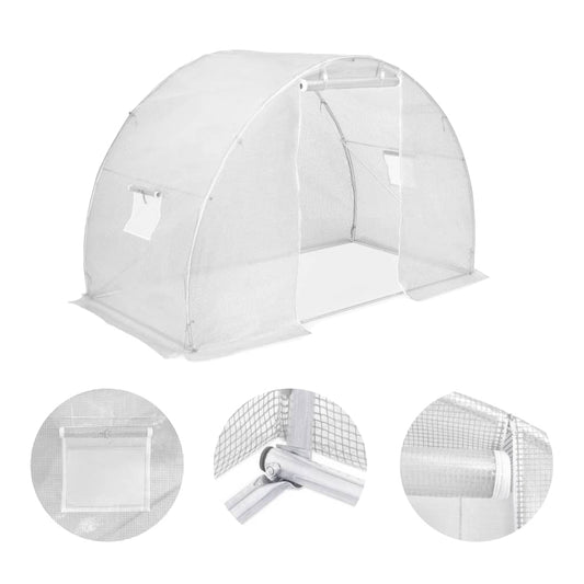 vidaXL Θερμοκήπιο 4,5 μ² 300 x 150 x 200 εκ.