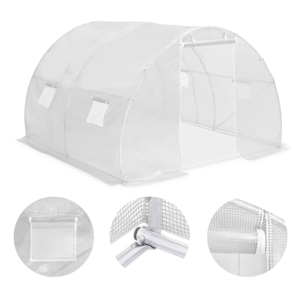 vidaXL Θερμοκήπιο 9 μ² 300 x 300 x 200 εκ.