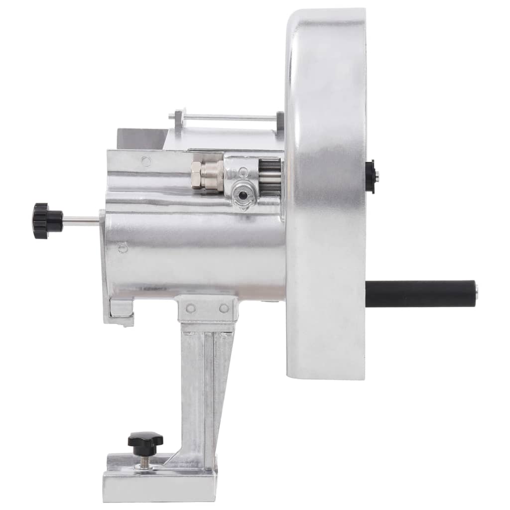 vidaXL Κόφτης Λαχανικών Χειροκίνητος Ασημί 22 x 44,5 εκ. Αλουμινίου