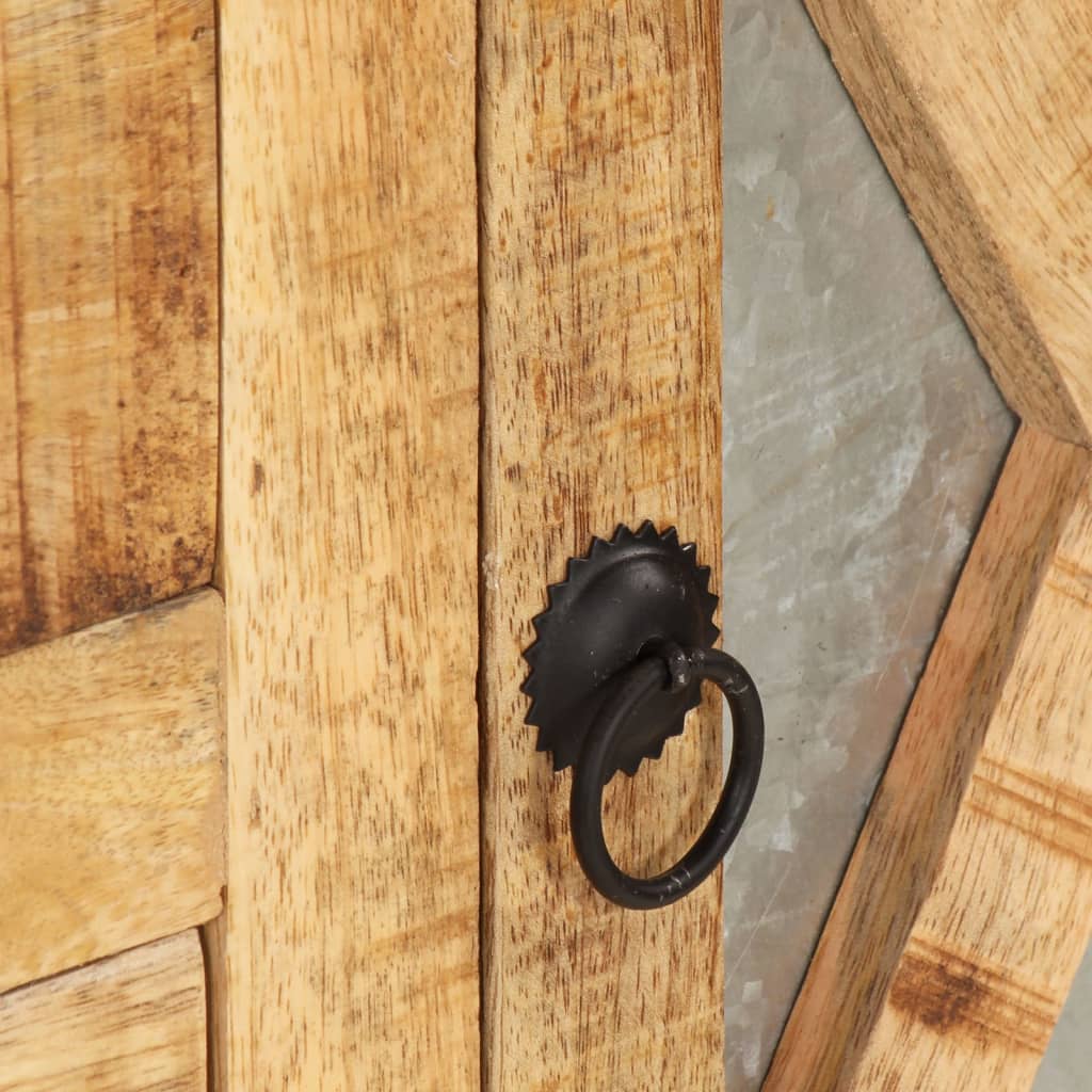 vidaXL Ντουλάπι με Συρτάρια 60 x 30 x 76 εκ. από Μασίφ Ξύλο Μάνγκο