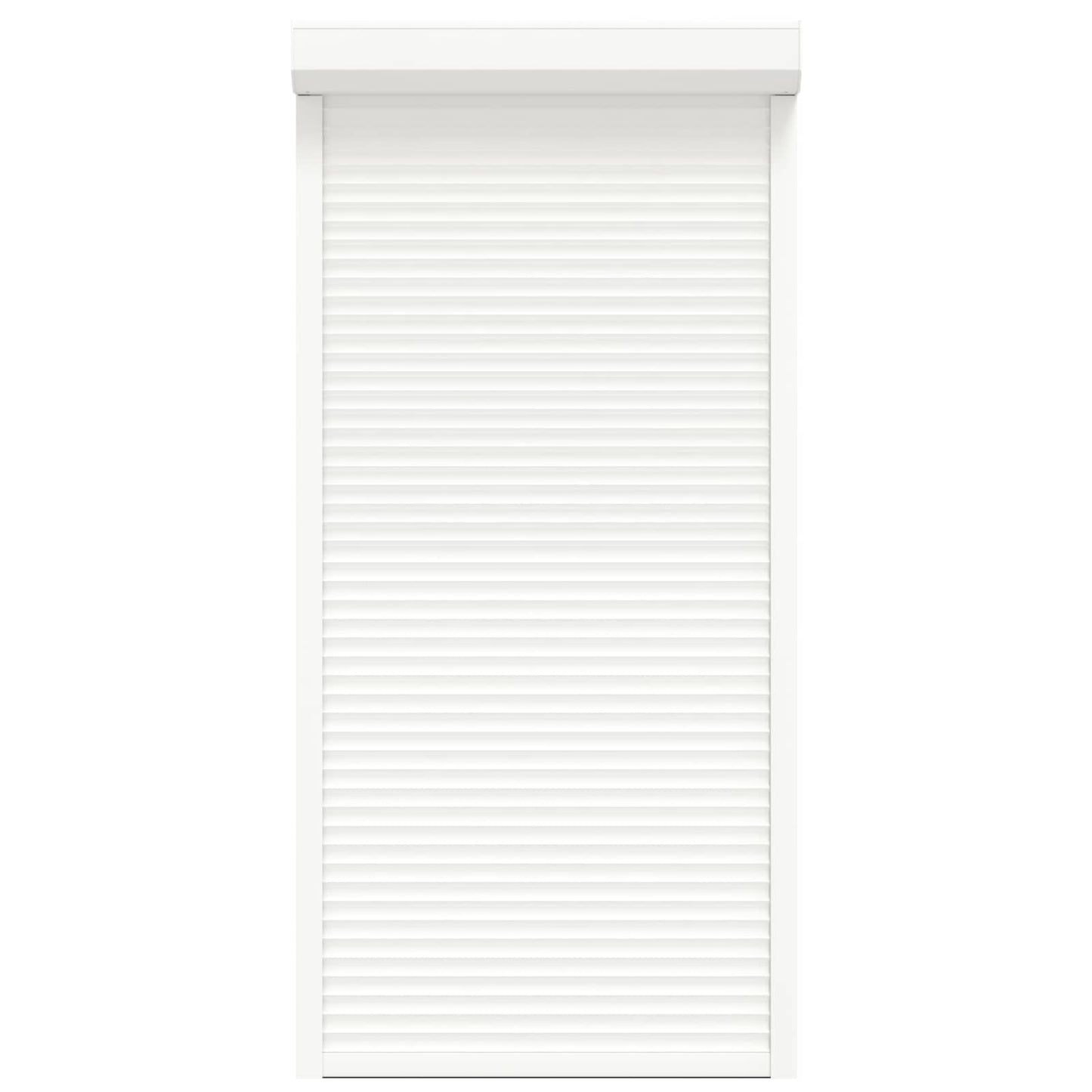 vidaXL Ρολό εισόδου Λευκός 100 x 210 cm Αλουμίνιο και Πολυουρεθάνη