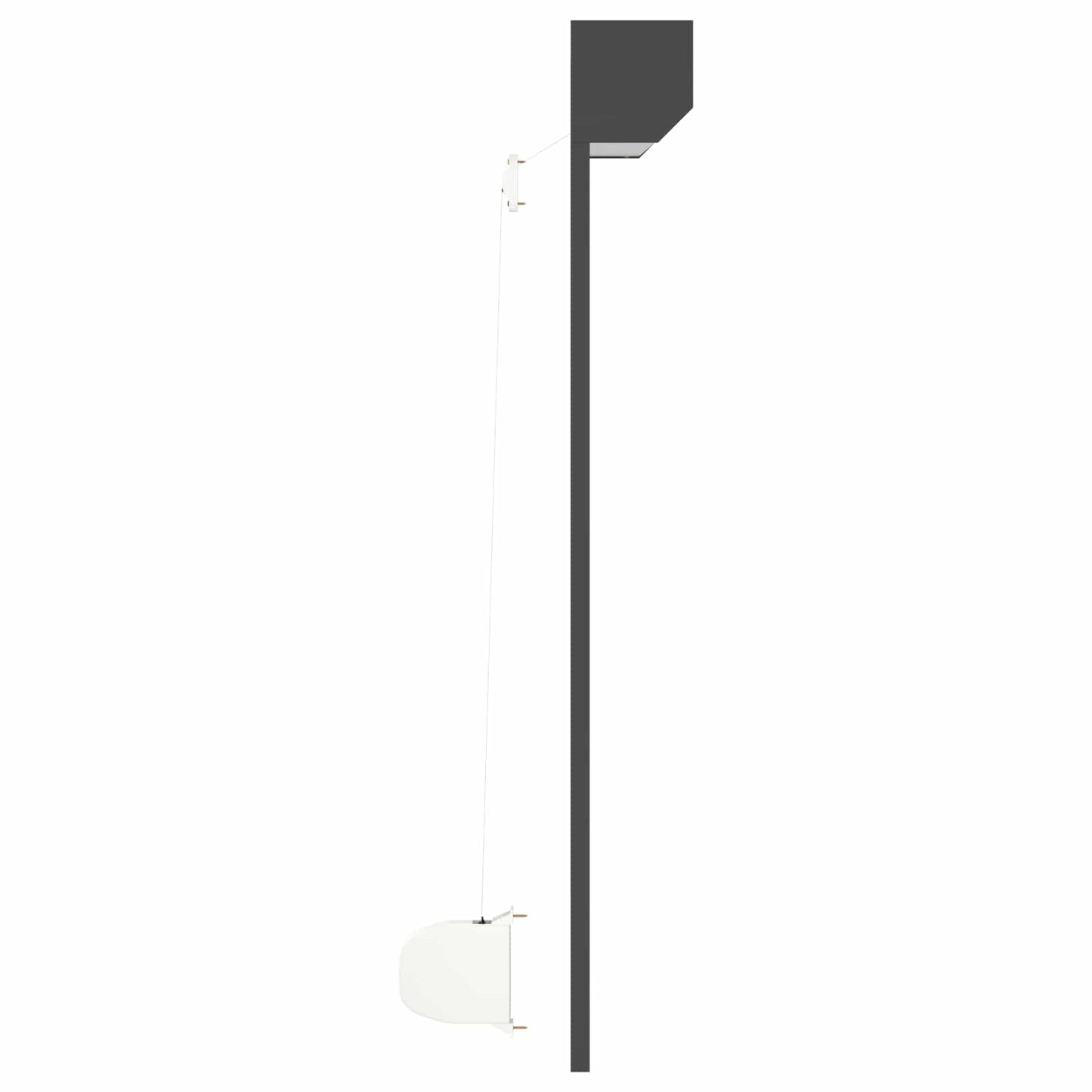 vidaXL Ρολό εισόδου Ανθρακί 100 x 130 cm Αλουμίνιο και Πολυουρεθάνη