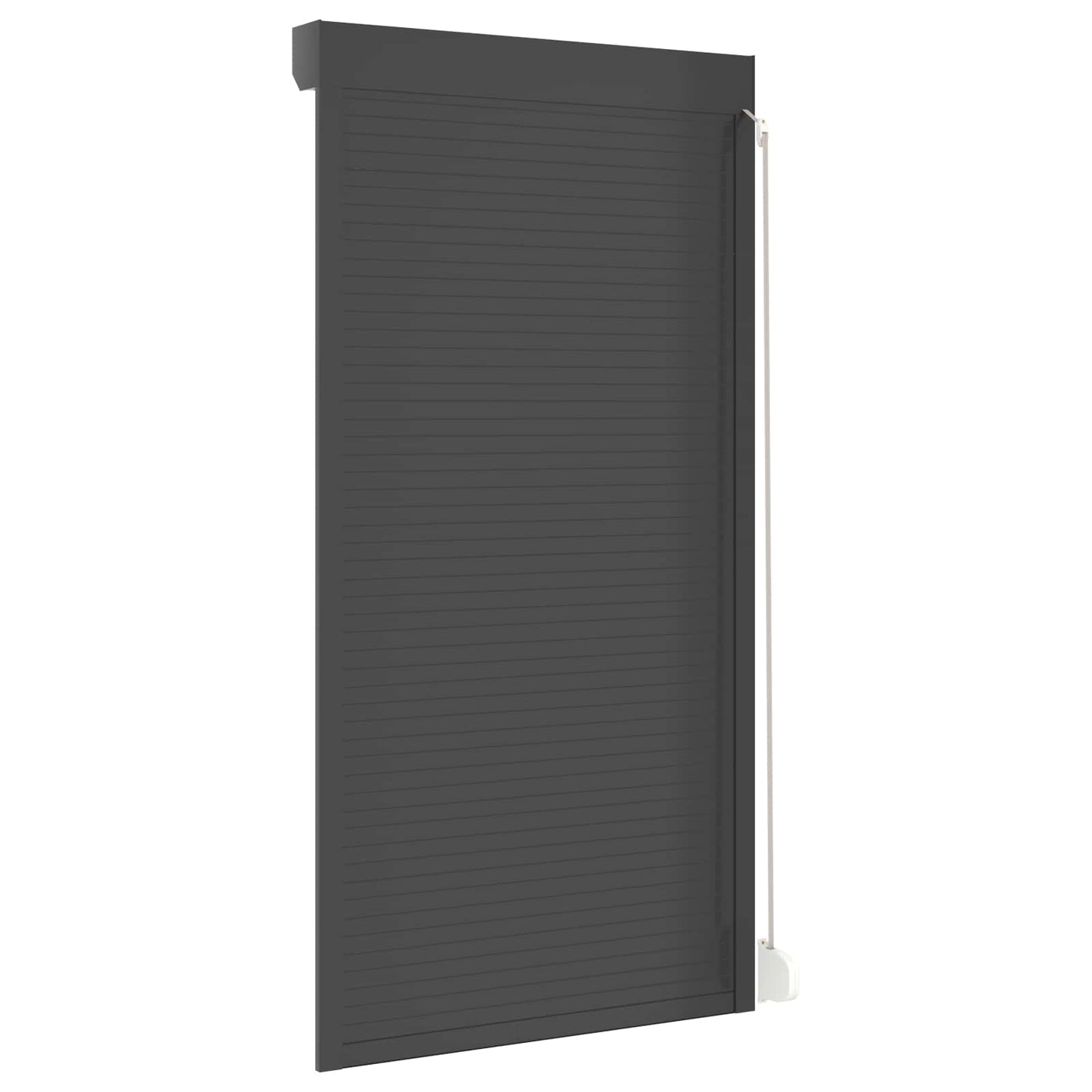 vidaXL Ρολό εισόδου Ανθρακί 110 x 220 cm Αλουμίνιο και Πολυουρεθάνη