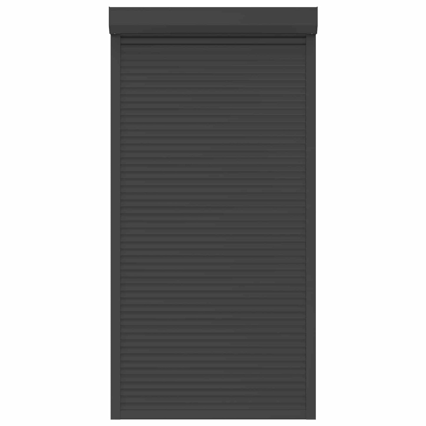 vidaXL Ρολό εισόδου Ανθρακί 110 x 220 cm Αλουμίνιο και Πολυουρεθάνη