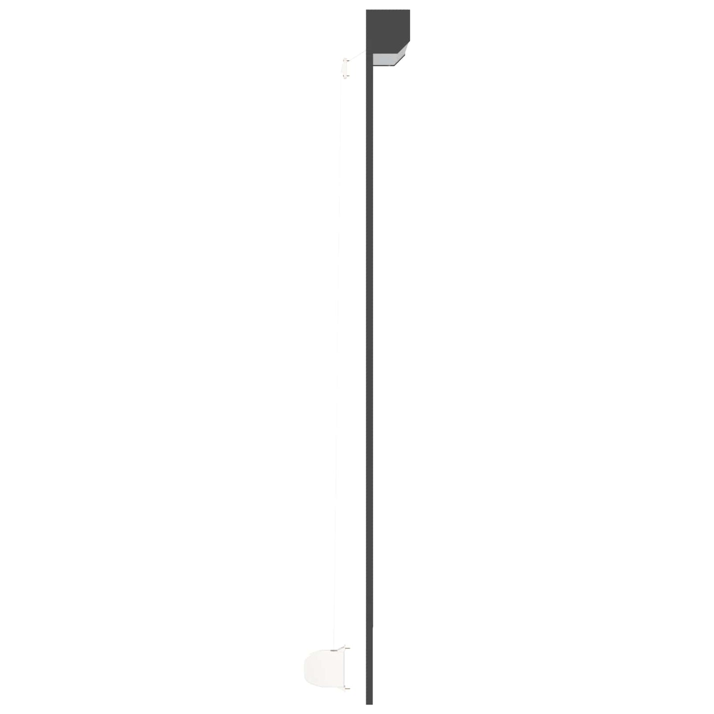 vidaXL Ρολό εισόδου Ανθρακί 110 x 220 cm Αλουμίνιο και Πολυουρεθάνη