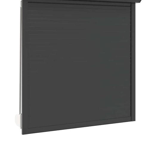 vidaXL Παντζούρι Ρολό Λευκό 130 x 140 εκ. από Αλουμίνιο