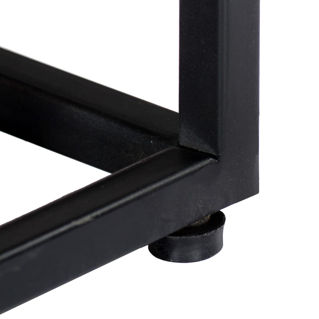 vidaXL Έπιπλο Τηλεόρασης 120x30x40 εκ Μασίφ Ανακυκλωμένο Ξύλο + Ατσάλι