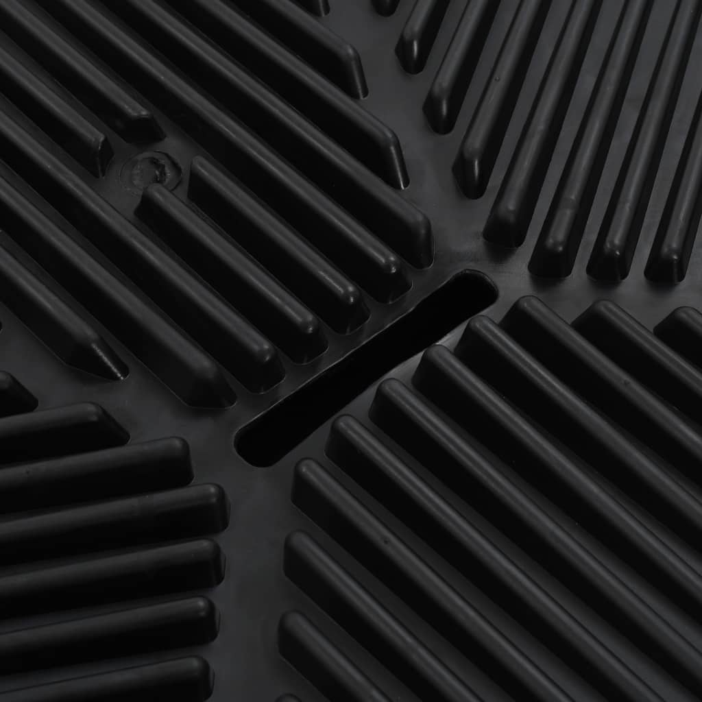 vidaXL Τουαλέτες Κατοικίδ. 2 τεμ Πράσινες 63x50x7 εκ Δίσκος/Συνθ. Χλόη