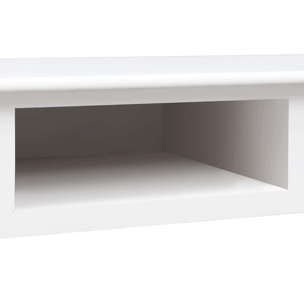 vidaXL Γραφείο Λευκό 110 x 45 x 76 εκ. Ξύλινο