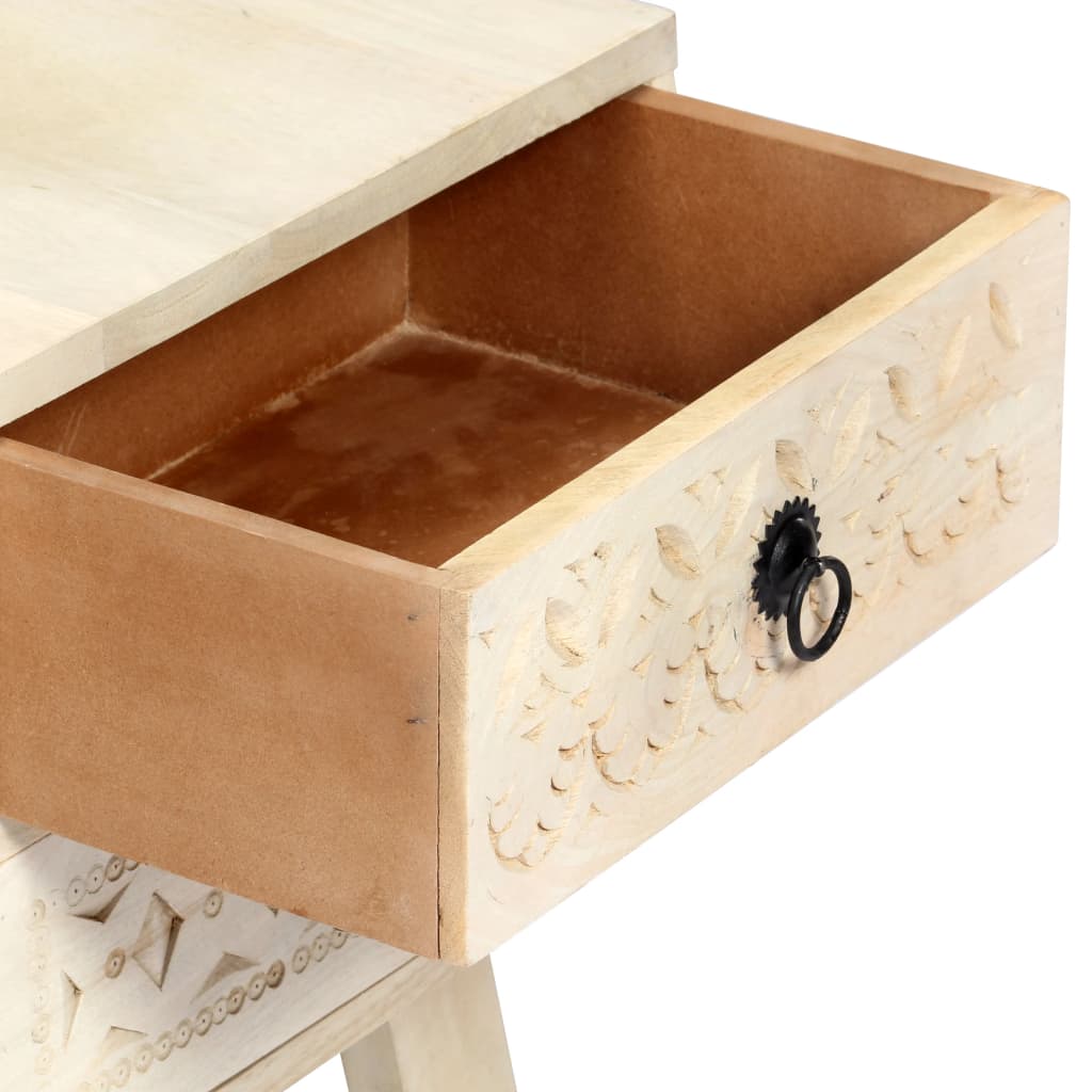 vidaXL Έπιπλο Τηλεόρασης 110x30x44 εκ. από Μασίφ Ξύλο Μάνγκο